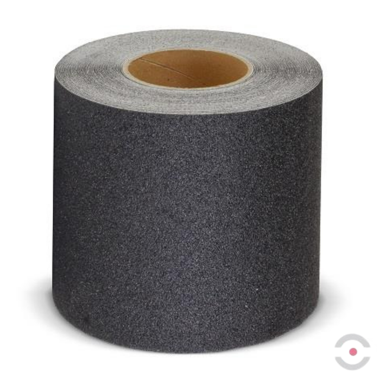 Taśma antypoślizgowa Easy Clean R10, rolka, czarna, S*D 150 mm*18,3 m