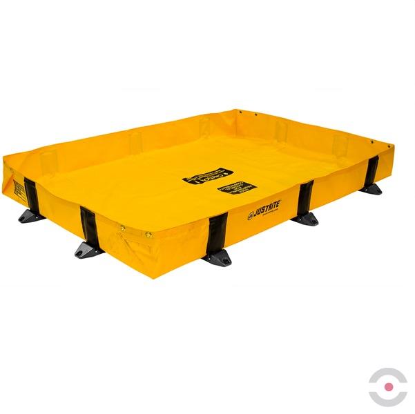 Wanna wychwytowa elastyczna  Justrite 602 l, beczka 8*200 l,  Rigid-Lock QuickBerm Lite, EU