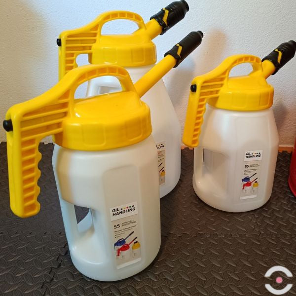 Pokrywka z wylewką długą (Stretch Spout Lid), system TopOil, różowa