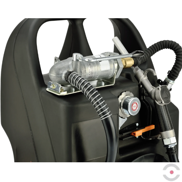 Wózek (stacja) do tankowania BENZYNA, 95 l, Ex0, pompa ręczna, ręcznie sterowany pistolet