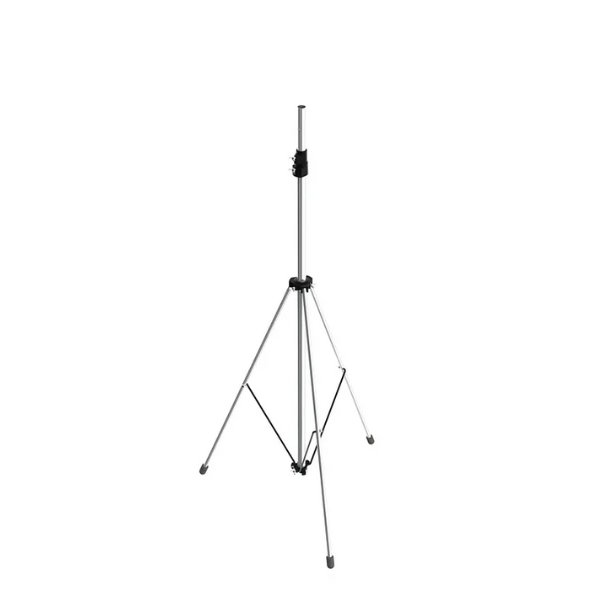 Stojak do lamp oświetleniowych, max. wysokość 1,80 m, srebrny