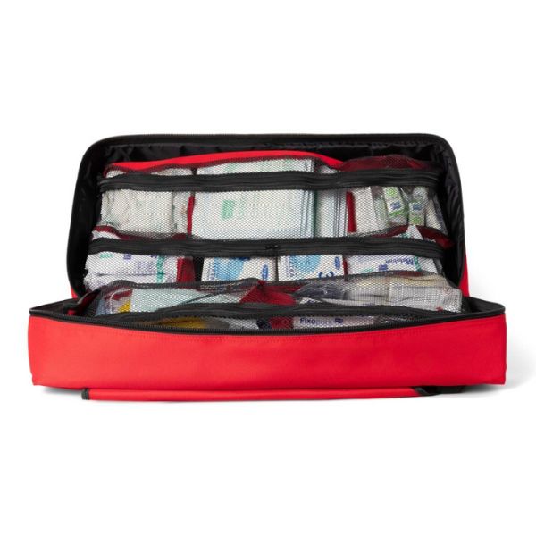 Zestaw pierwszej pomocy Topserw typ C, powyżej 50 osób, torba, kolor pomarańczowy