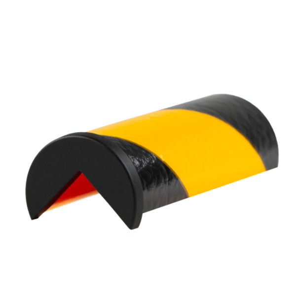 Zaślepka do profilu elastycznego Knuffi, typ A, czarna, 2 szt.