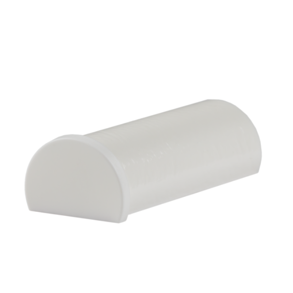 Zaślepka do profilu elastycznego Knuffi, typ C, biała, 2 szt.