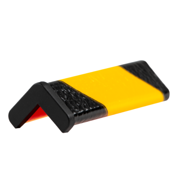 Zaślepka do profilu elastycznego Knuffi, typ E, czarna, 2 szt.