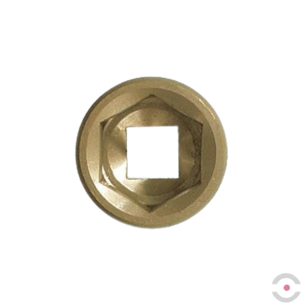 Klucz nasadowy 6 - kątny długi 46 mm, gniazdo udarowe 1 inch