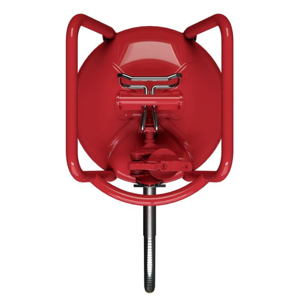 Pojemnik zabezpieczający Justrite stalowy na płyny łatwopalne, Typ II , D.O.T. wąż spustowy 25 mm, 9.5 l, czerwony