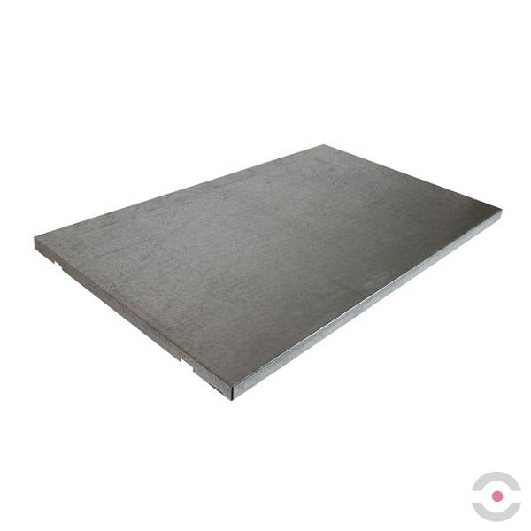Półka stalowa Justrite SpillSlope do szaf 114 l o szerokości 914 mm