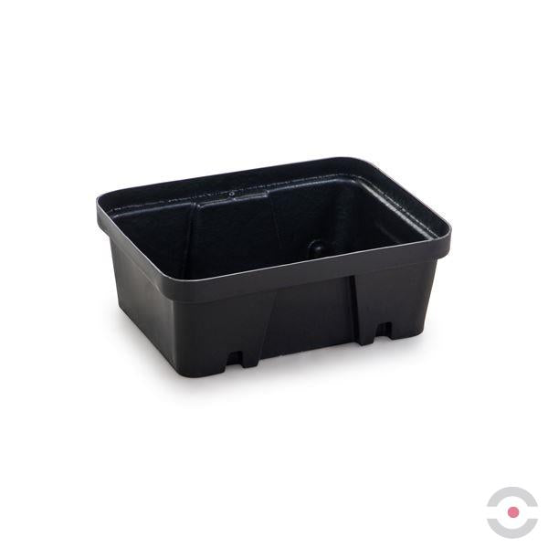 Wanienka wychwytowa polietylenowa Topserw 13 l, bez kratownicy, czarny, MINI