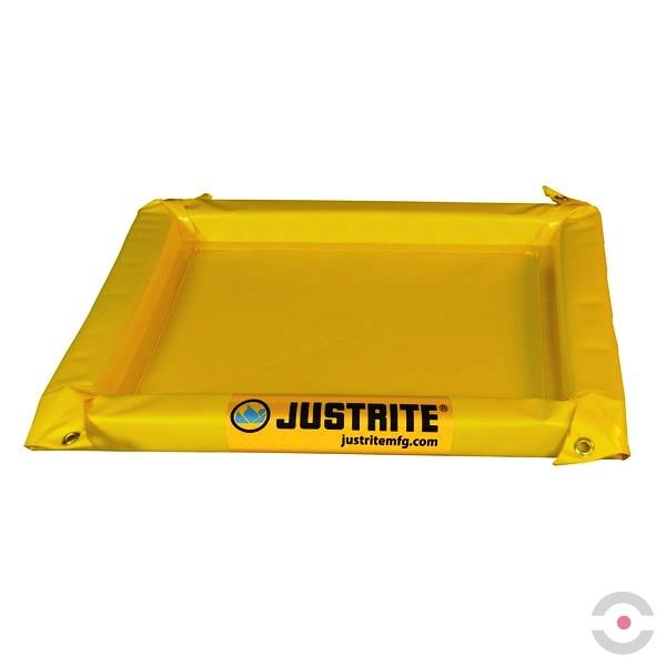 Wanna wychwytowa elastyczna Justrite 19 l, małe pojemniki, Maintenance Spill Berms, EU