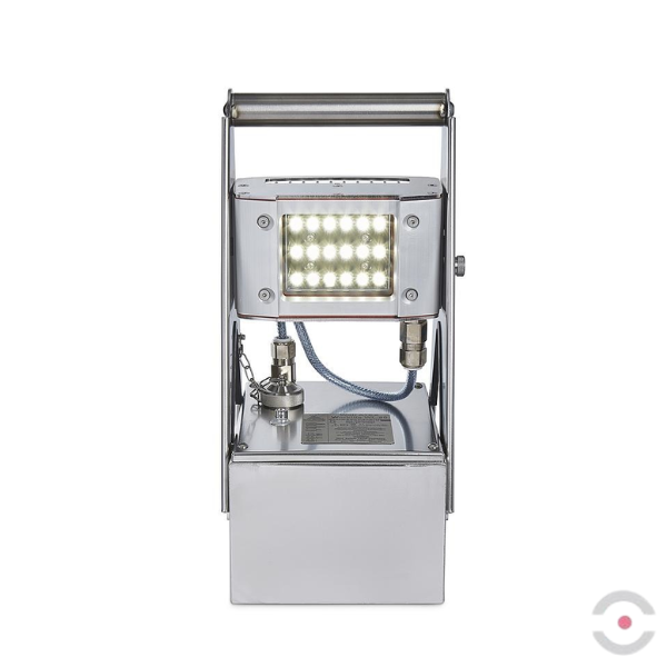 Lampa robocza Ex ATEX Topserw WOLF WL-80, akumulatorowa, 18 Ah, 18*LED, Zone ‘1’, ‘21’