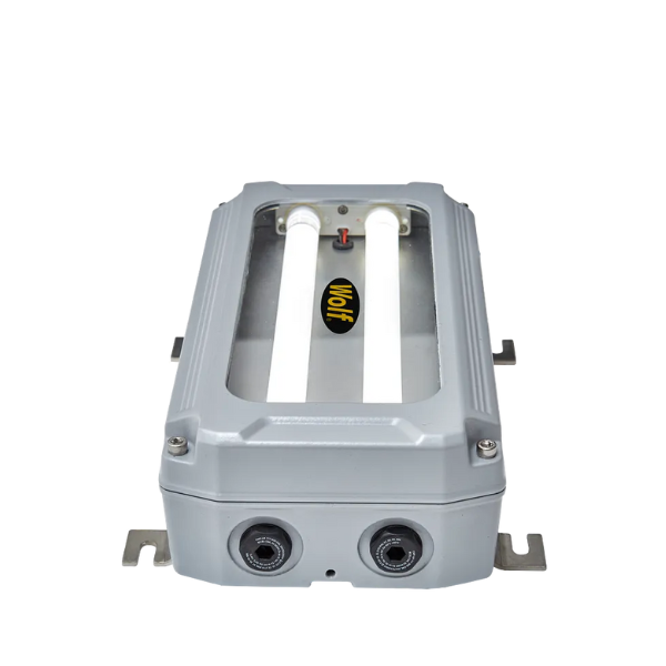 Lampa ścienno-sufitowa Ex ATEX Topserw WOLF LBXS, 24 W, 1*LED DLO, 59°C, zasilanie 110 V, strefa 1, 21
