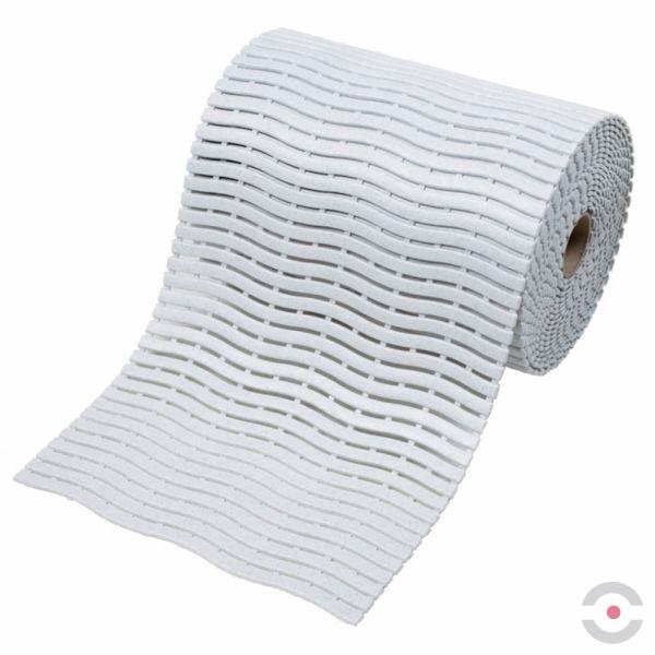 Mata higieniczna Notrax, 535 Soft-Step, basenowa, polietylen, 60 cm x 15 m, obszar mokry, biały