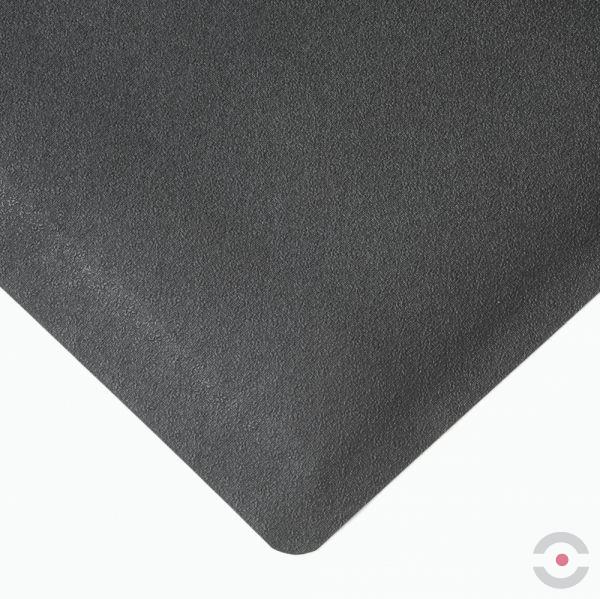 Mata ergonomiczna Notrax, 480 Pebble Trax, laminowana, 91 cm x mb, obszar suchy, czarny