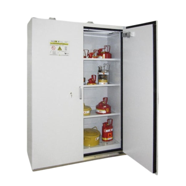 Szafa ognioodporna Topserw SAFE-90 XXL, 3 półki, blacha stalowa, drzwi żółte, SiS, 90 min