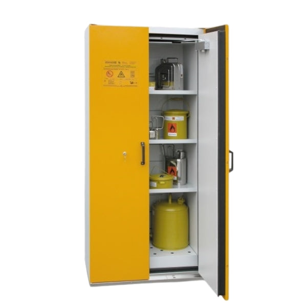 Szafa ognioodporna Topserw SAFE-90 L, 3 półki, blacha stalowa, drzwi szare, SiS, 90 min