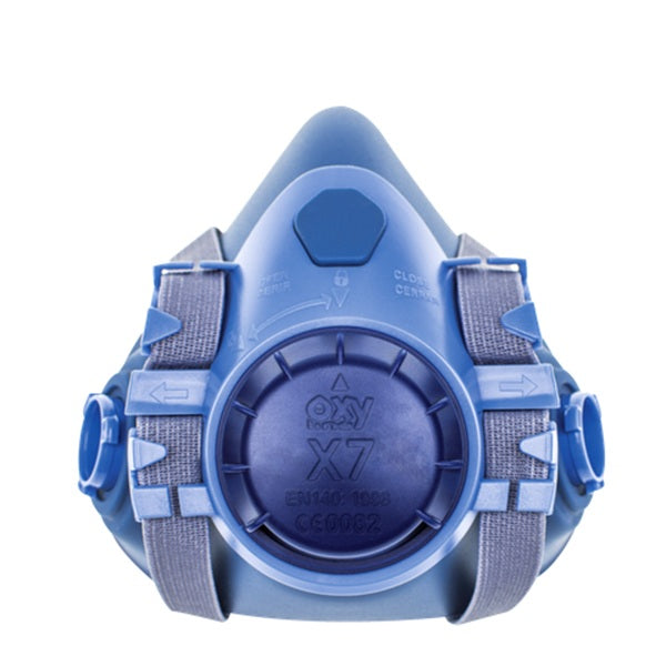 Półmaska Oxyline X7, silikon (bagnet), rozmiar L