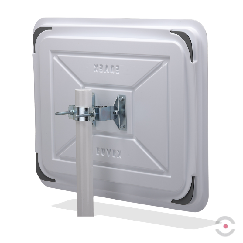 Lustro przemysłowe Dancop, Mont Blanc, 60*80 cm, akryl, białe