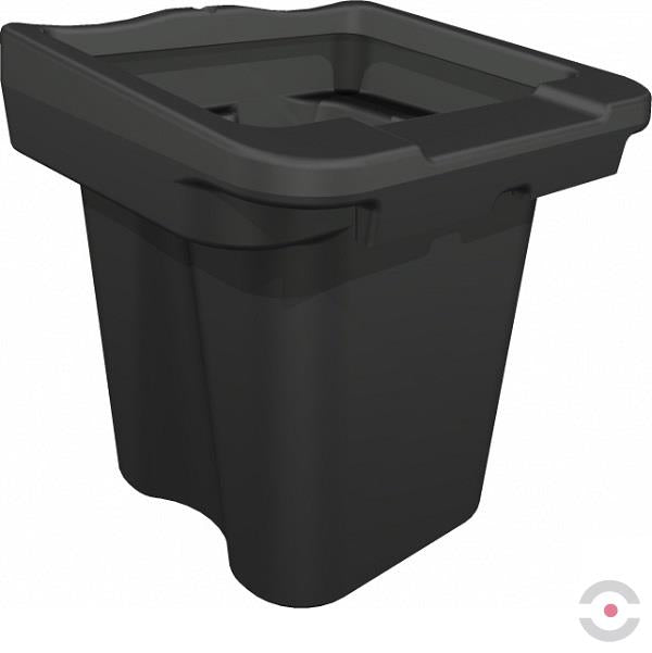 Zbiornik (przedział) roboczy polietylenowy Topserw 100 l, wanna 1130 l, 2*IBC, czarny