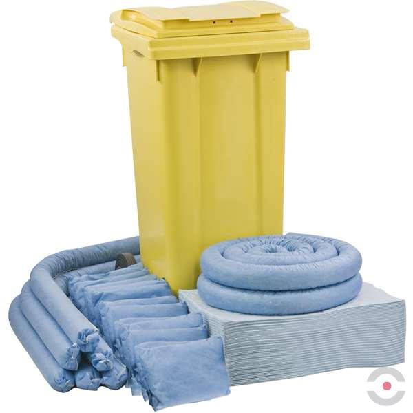 Zestaw mobilny Topserw, WHEELY Eco 120, sorbenty tylko do oleju, 112 l