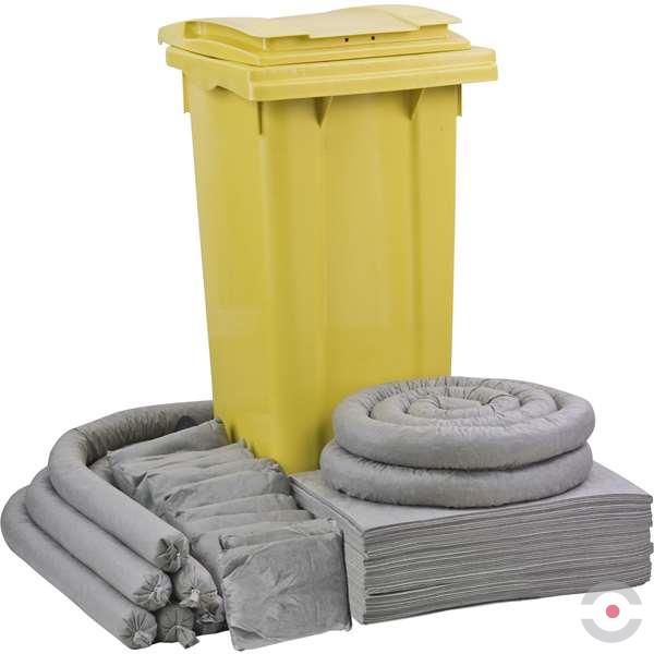 Zestaw mobilny Topserw, WHEELY Eco 120, sorbenty uniwersalne, 112 l