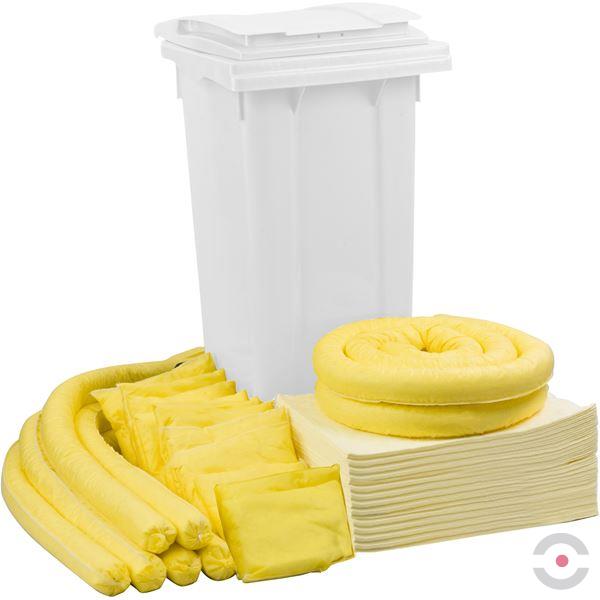 Zestaw uzupełniający Topserw, WHEELY Eco 120, sorbenty chemiczne, 112 l