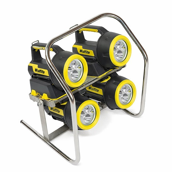 Zestaw świetlny EX ATEX, 4*latarka XT50, stojak, 2*ładowarka